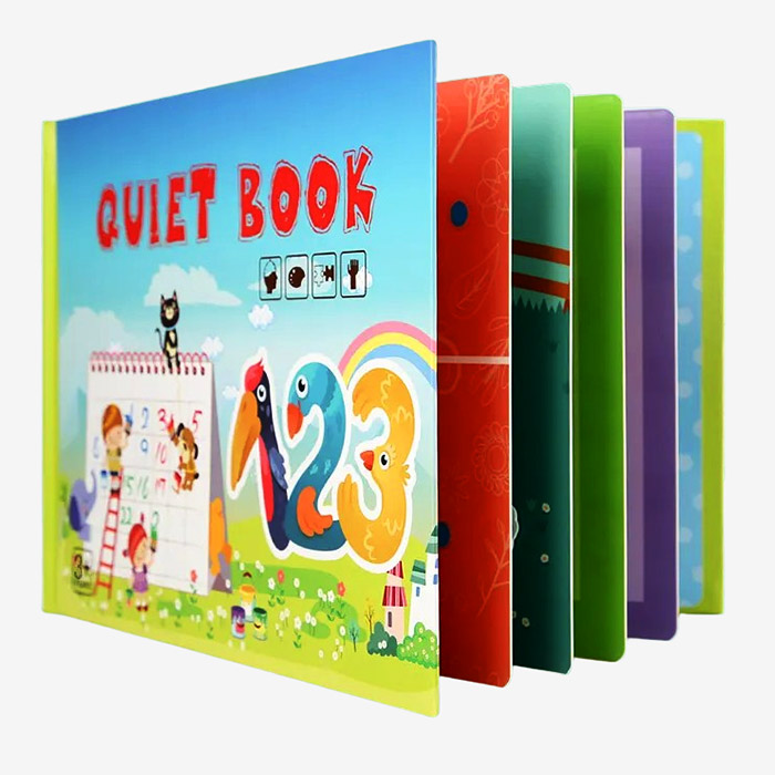 EDUKATIVNA KNJIGA ZA DJECU (UČIMO BROJEVE DO 10)